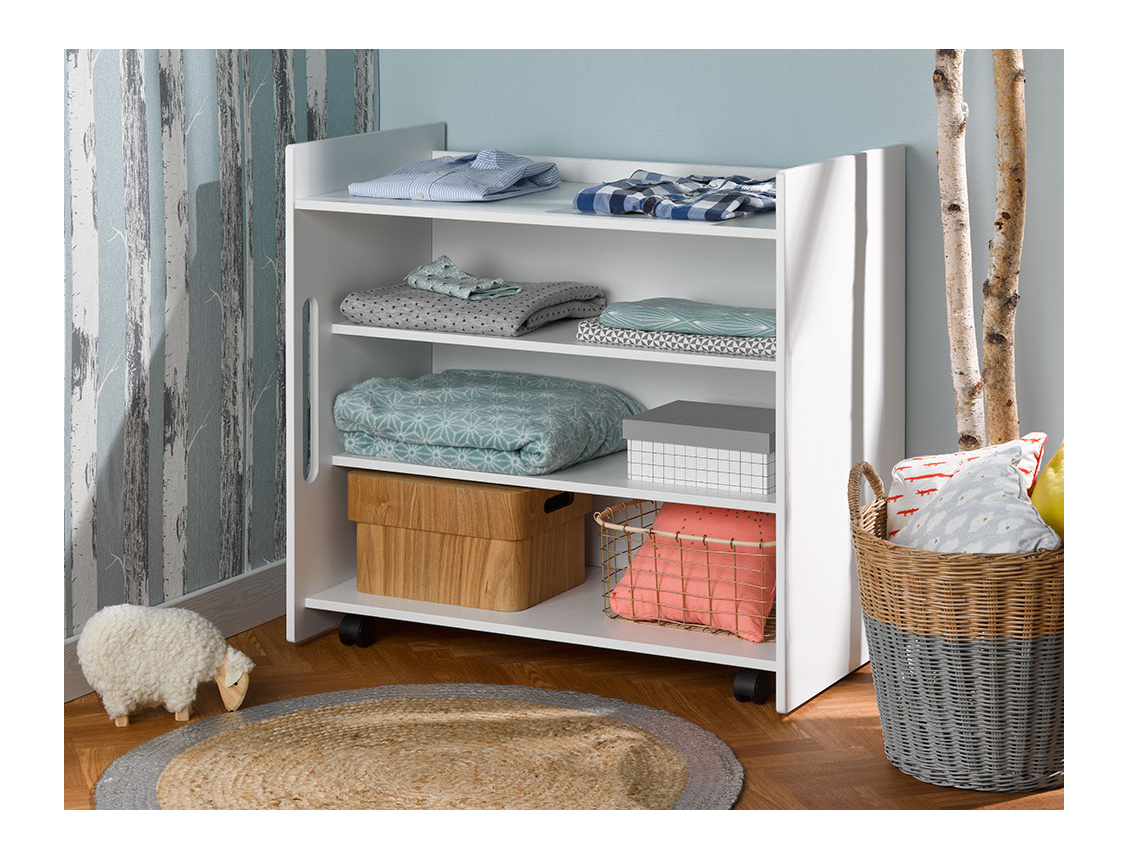 White Plume storage shelf