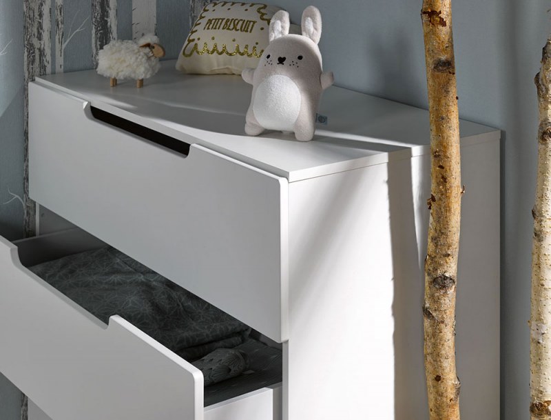 Children's 3-drawer dresser made in France