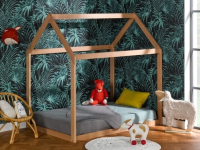 Hausbett-Dekoration: Gestalten Sie ein sanftes und gemütliches Kinderzimmer